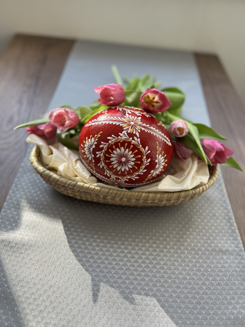 Velikonoční kraslice pštrosí — foto 1