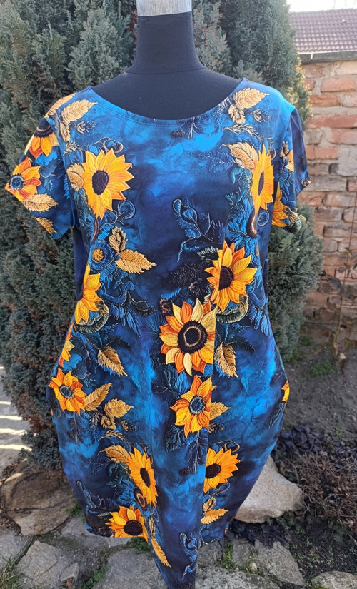 Šaty slunečnice — foto 1