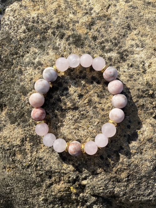 Náramek Pink Matte Latte