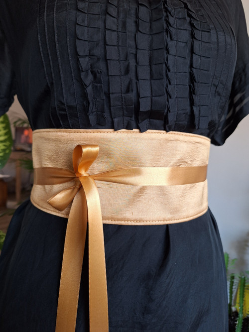 2v1- oboustr. lux. jap.pásek OBI -100% Silk – 070