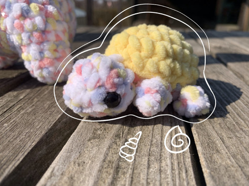 Mini želvička tutti frutti — foto 1