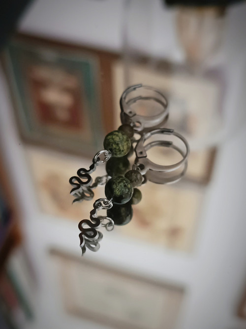 Náušnice Serpent