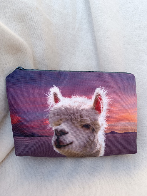 Kosmetická taštička "lama"