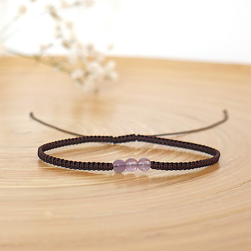 Shamballa náramek Lovely // ametyst
