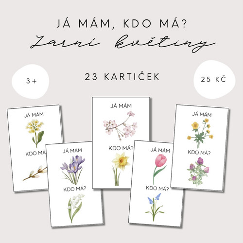 Já mám, kdo má? Jarní květiny (PDF - tisk)
