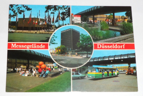 Čistá POHLEDNICE • Düsseldorf, Německo