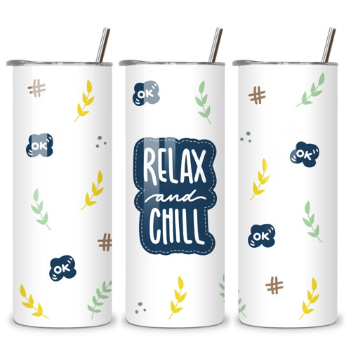 Termo kelímek, pohár - Relax and chill