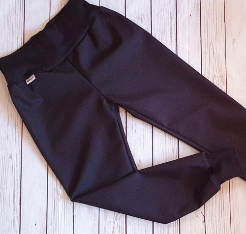 Jarní/podzimní softshell kalhoty černá