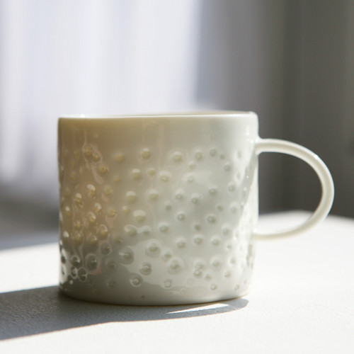 Hrníček Rosa - 180ml Celadon porcelán