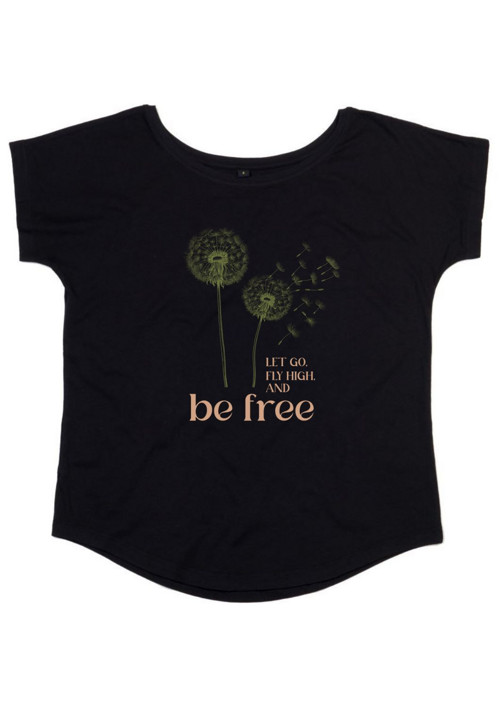 Bio dámské triko "Let go, fly high" — foto 1