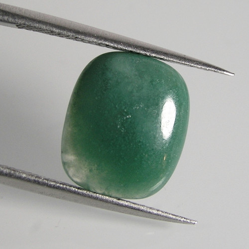 Přírodní Chryzopras, 4,49 ct., 13,2x11,2x3,8 mm