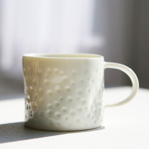 Hrníček Rosa - 100ml Celadon porcelán — foto 1