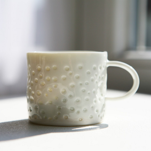 Hrníček Rosa - 100ml Celadon porcelán
