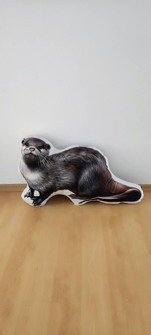 3D polštářek vydra.