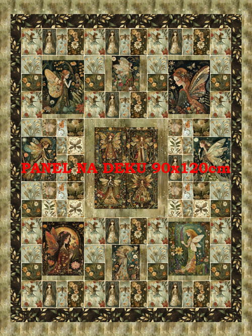 Bavlněný panel 90x120 cm — foto 1