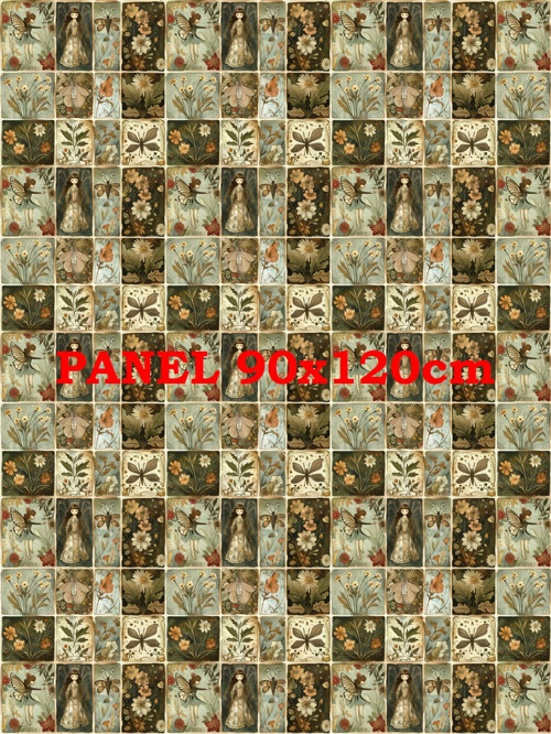 Bavlněný panel 90x120 cm — foto 1