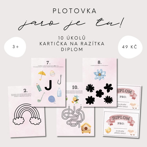 Plotovka - jaro je tu! (PDF - tisk)