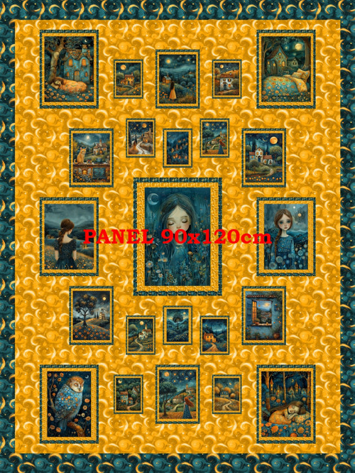 Bavlněný panel 90x120 cm