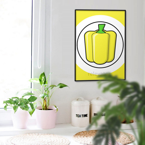 Zelenina poster - paprika — foto 1