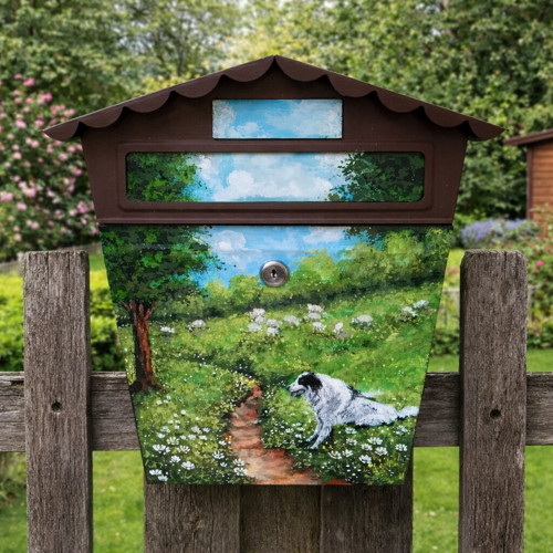 Poštovní schránka-umělecký design- zvířecí motiv