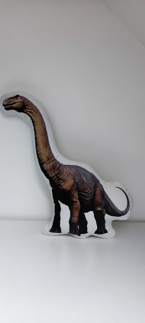3D polštářek Brontosaurus.