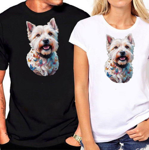 West Highland Teriér Tričko unisex