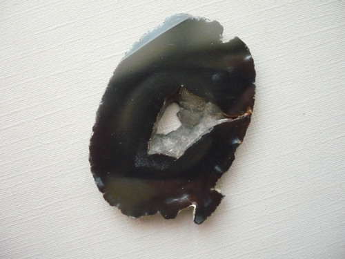 Achátový plátek přírodní 44 mm č.17f