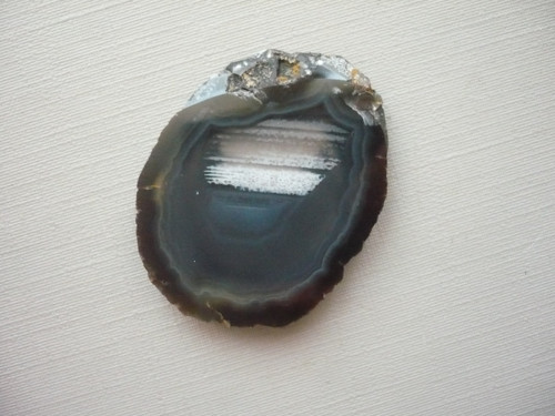 Achátový plátek přírodní 37 mm č.27f