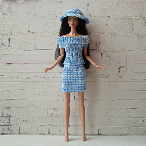 Pro Barbie, FR, Integrity - tričko, sukně, klobouk — foto 1