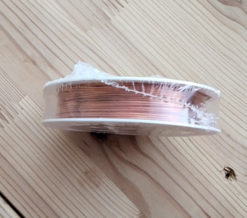 Měděný drát měkký měděný 0,8 /10m