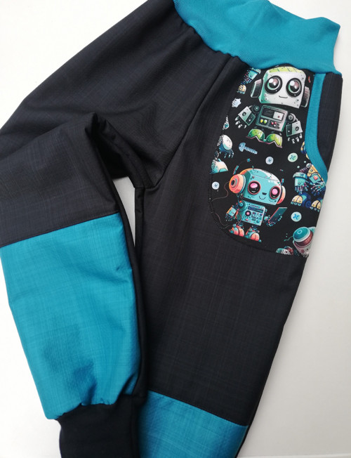 Softs.kalhoty-jaro-podzim - ROBOTI - kapsa