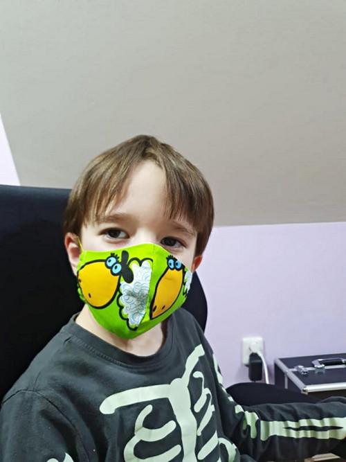 Dětská rouška dvouvrstvá. č.44 — foto 1