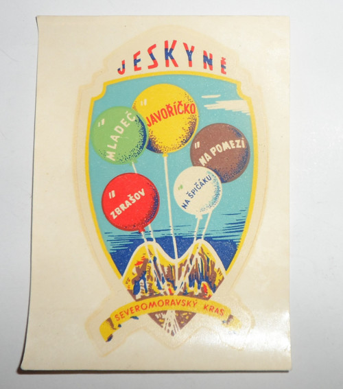 Reklamní OBTISK • Severomoravský kras, jeskyně
