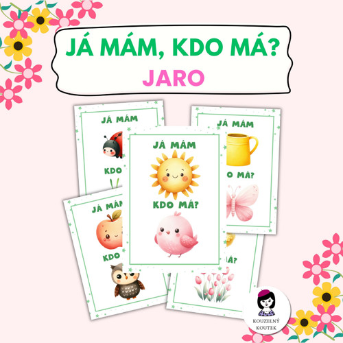 Já mám, kdo má? - Jaro, hra pro děti (PDF)