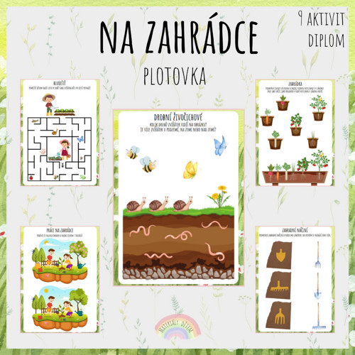 Na zahrádce, plotovka