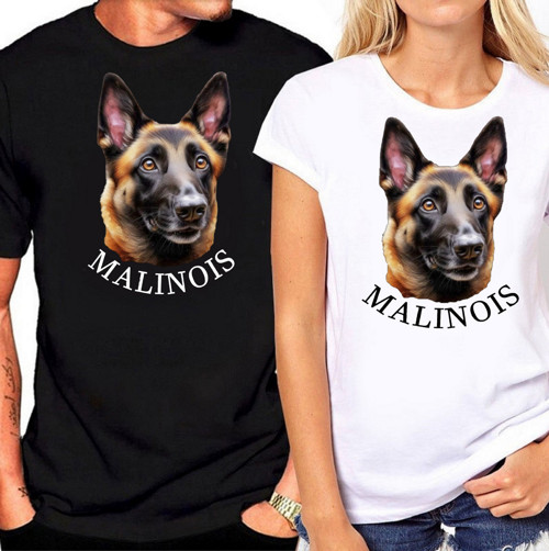 Belgický Ovčák Malinois Tričko Tričko Unisex