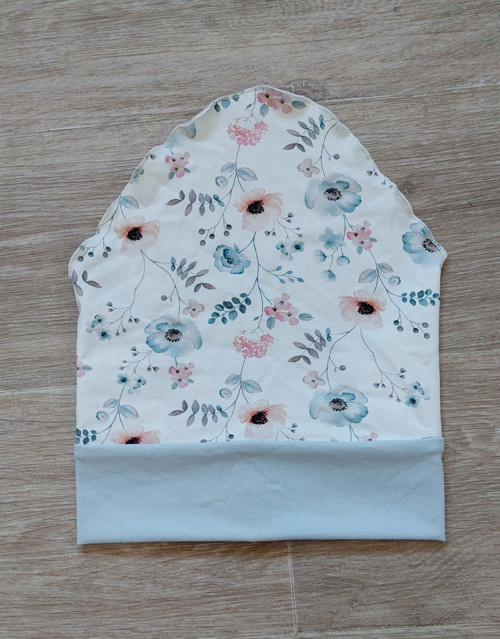 Šátek na jaro obvod hlavy 48 - 51 cm