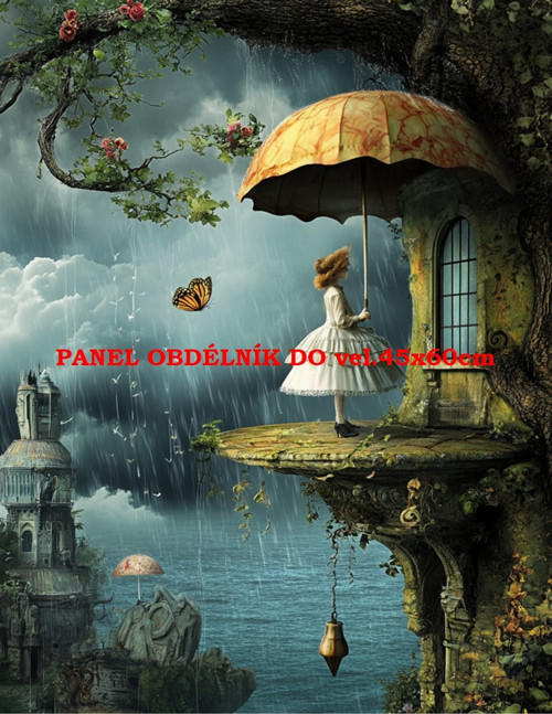 Bavlněný panel 19x25 cm - skladem — foto 1