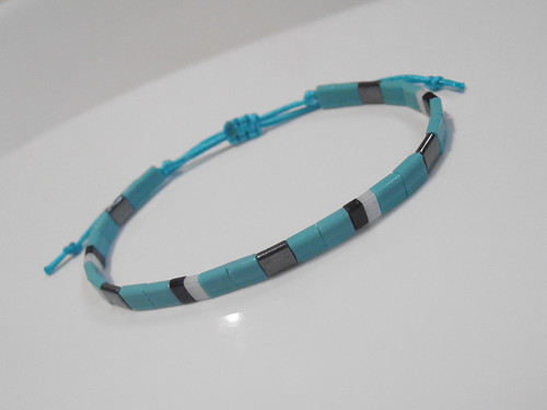 *Elegantní náramek Miyuki Tila* - Unisex
