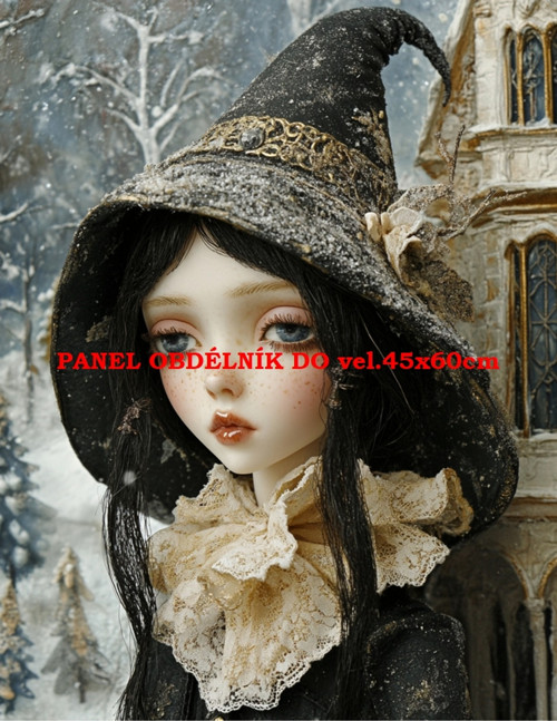 Bavlněný panel 19x25 cm - skladem — foto 1