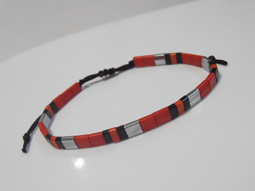 *Elegantní náramek Miyuki Tila* - Unisex