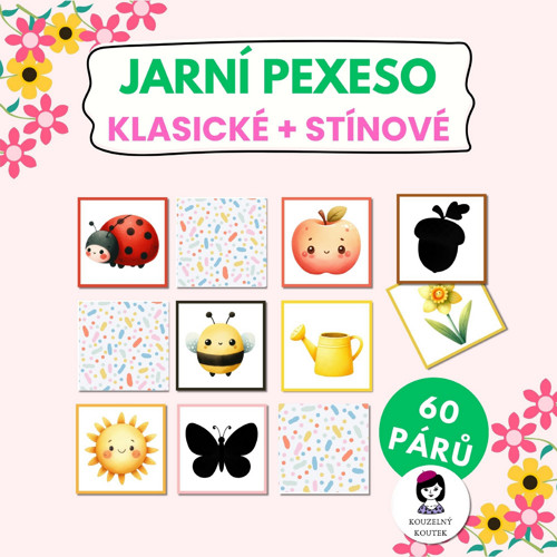 Jarní pexeso pro děti (PDF) — foto 1