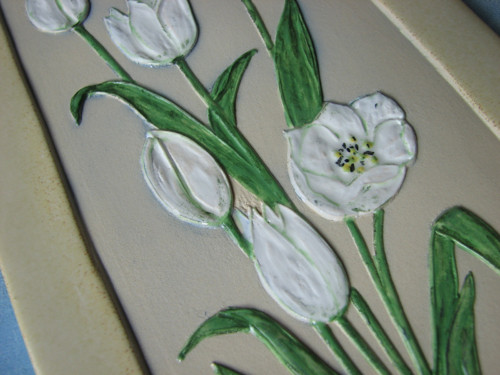 Tulipány bílé