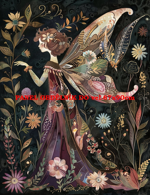Bavlněný panel - varianty velikostí / 11x15 cm — foto 1