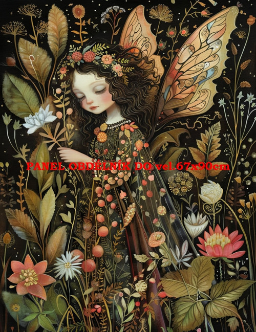 Bavlněný panel - varianty velikostí / 11x15 cm