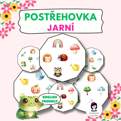 Postřehovka Jaro - hra pro děti (PDF)