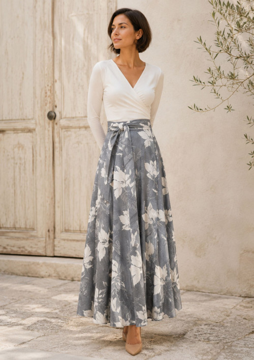 Půlkolová - Šedá Magnolie — foto 1