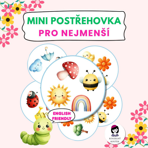 Postřehovka Jaro - hra pro malinké děti (PDF)