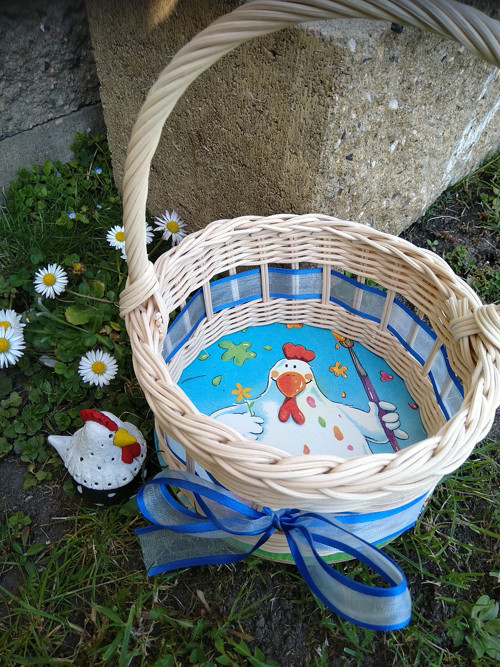Košíček na 10 vajíček - slepička — foto 1