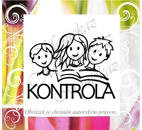 Kontrola sova 407 b. Motivační razítko